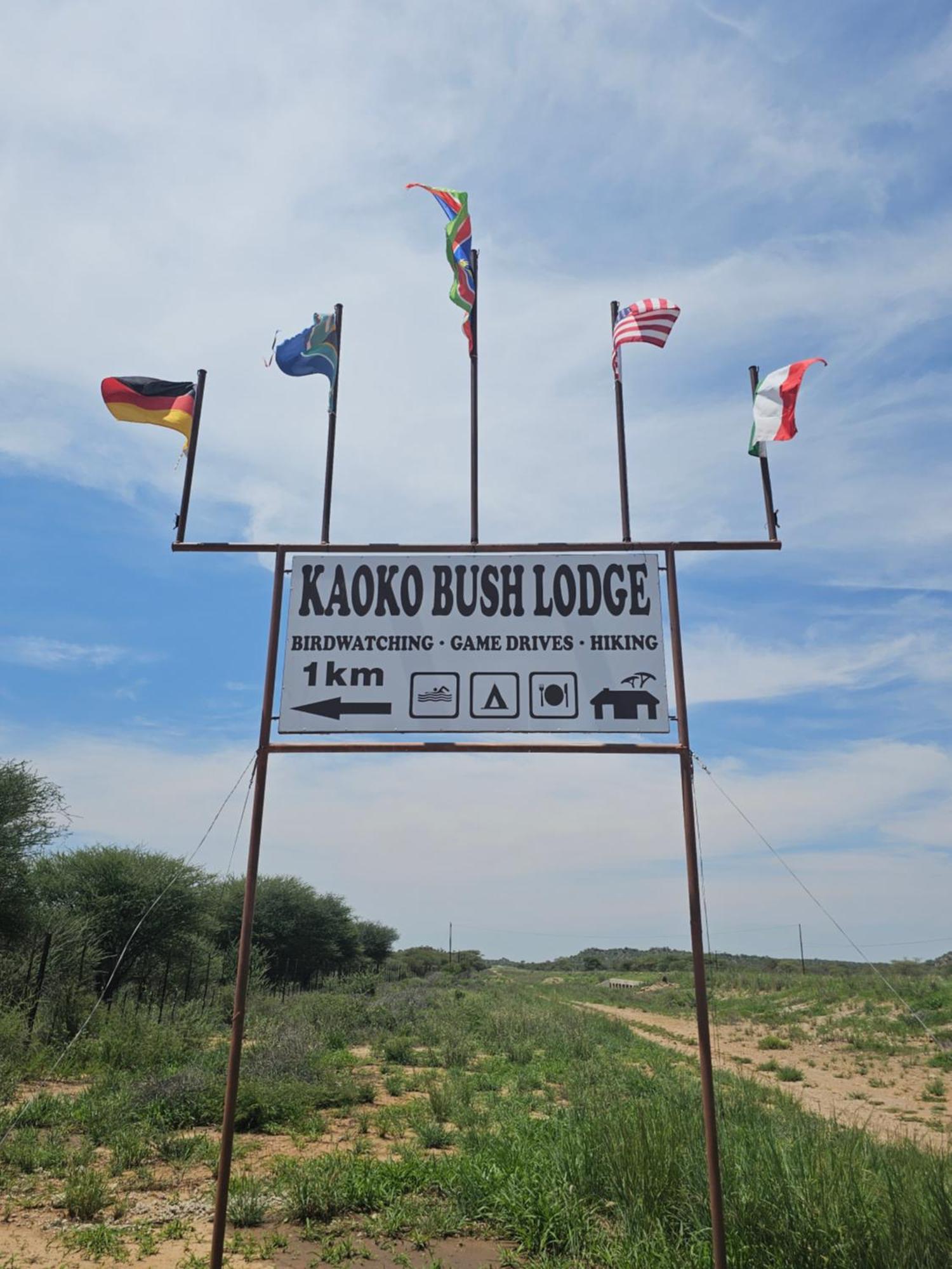 Kaoko Bush Lodge Kamanjab Экстерьер фото